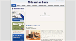 Desktop Screenshot of guardianbank.org